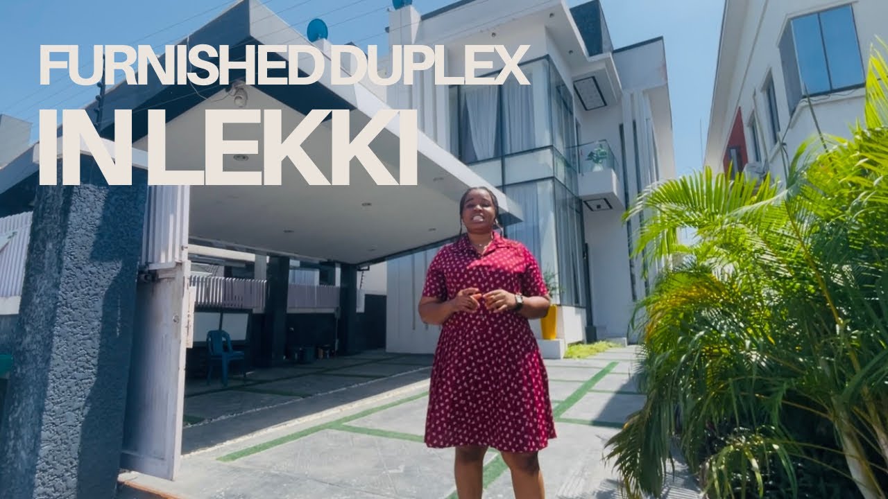 Secondary Sale | Beautiful Furnished 5 Bedroom Detached Home For Sale | Chevron Tollgate Lekki Lagos