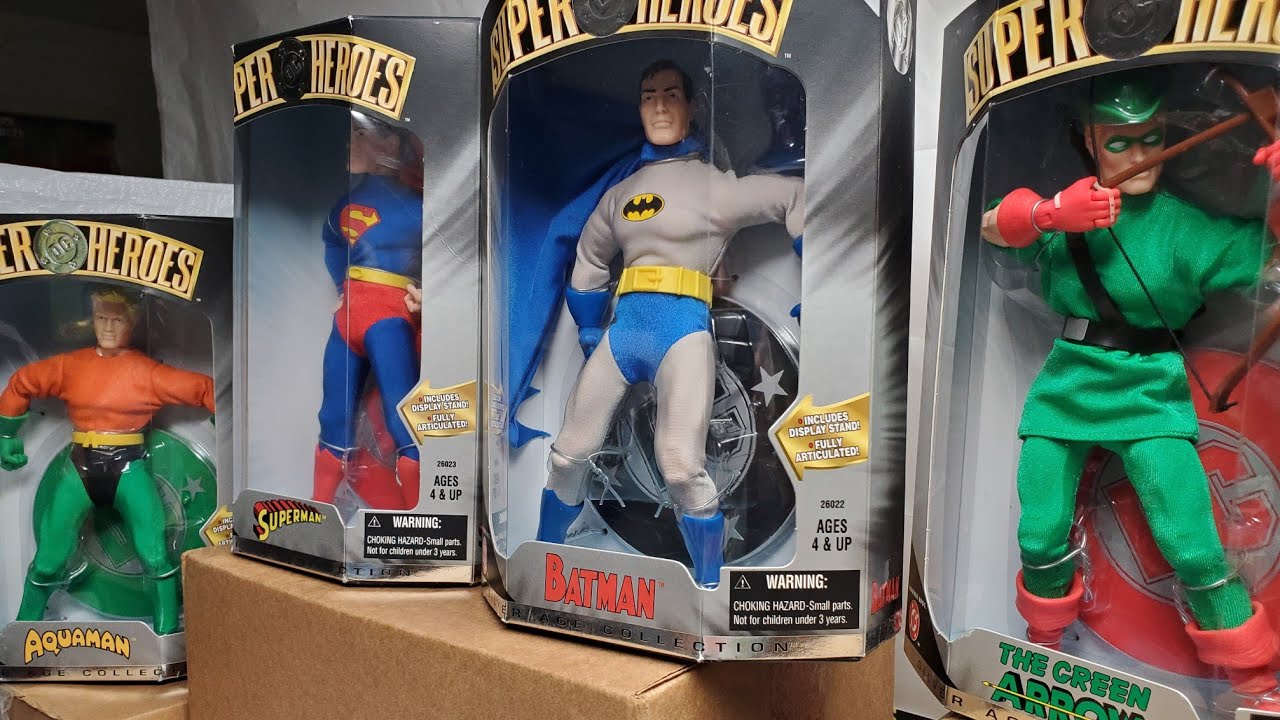 COFFEE TIME WITH MIB,  HASBRO AND THE DC SILVER AGE COLLECTION