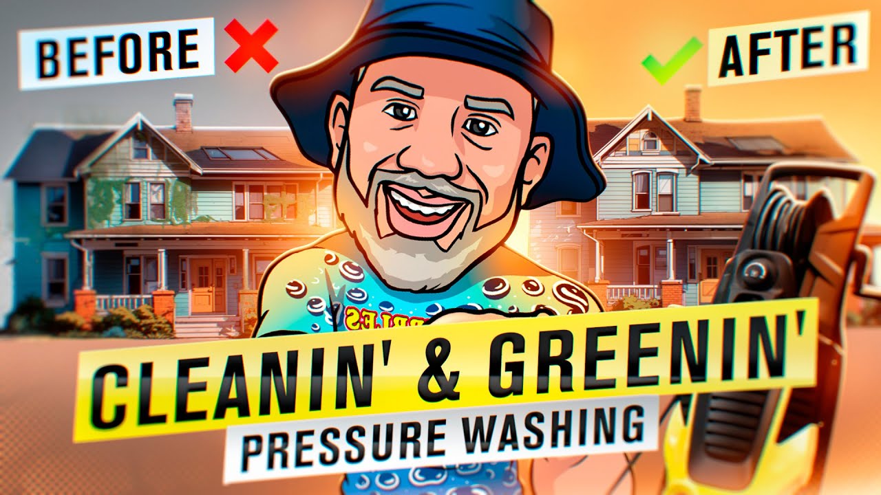 Ep.106  How to Pressure Wash a Townhouse