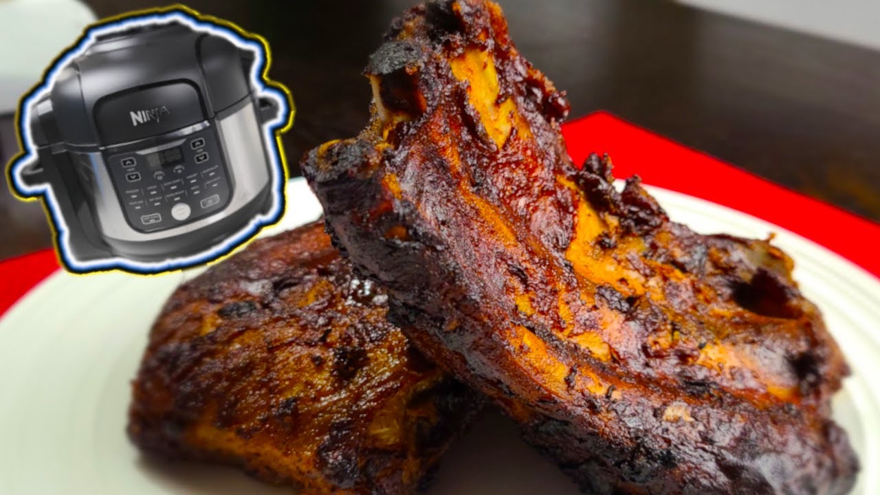 How to Make BBQ St. Louis Ribs! | Ninja Foodi Pro Pressure Cooker Recipe