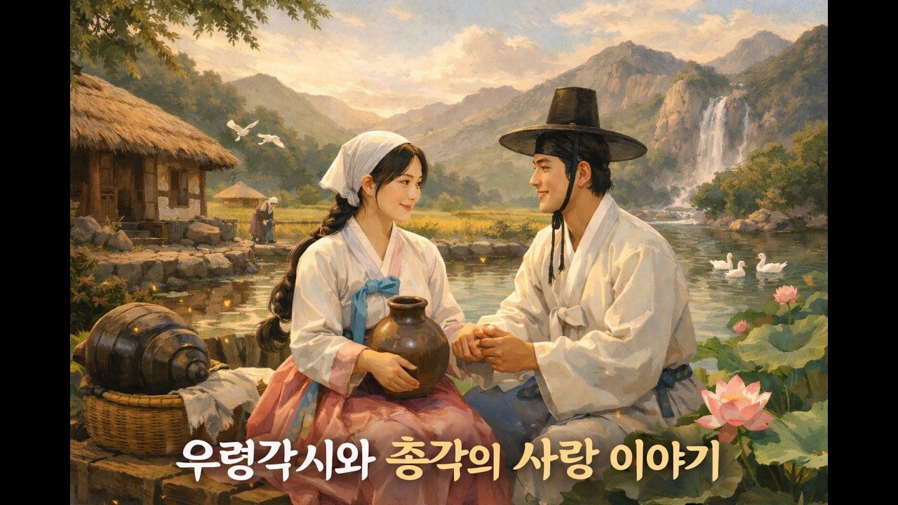 우렁각시와 멋진 총각의 사랑이야기