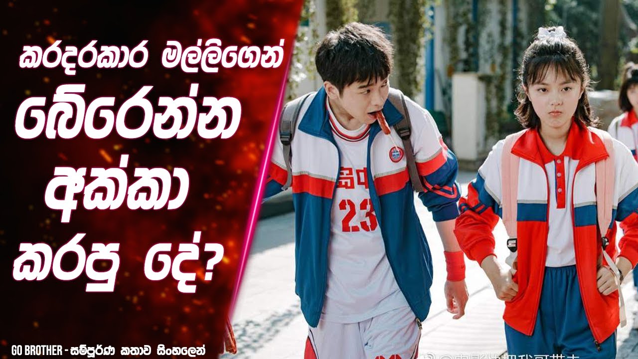 කරදරකාර මල්ලිගෙන් බේරෙන්න අක්කා කරපු දේ? 😵 | Go brother Movie review in Sinhala | Lokki Recaps