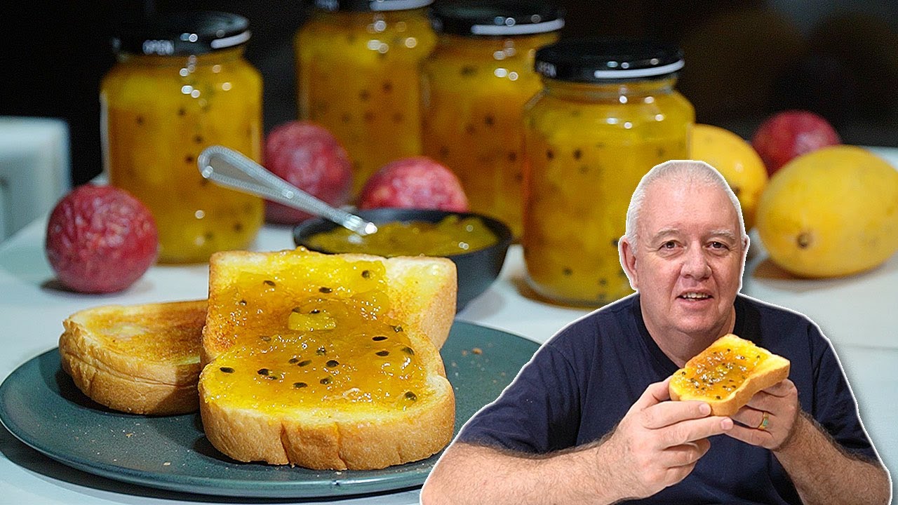 Mango Passionfruit Jam Recipe - Bold & Bright!