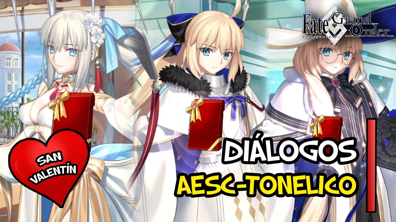 [FGO] Aesc-Tonelico Diálogos San Valentín en Español