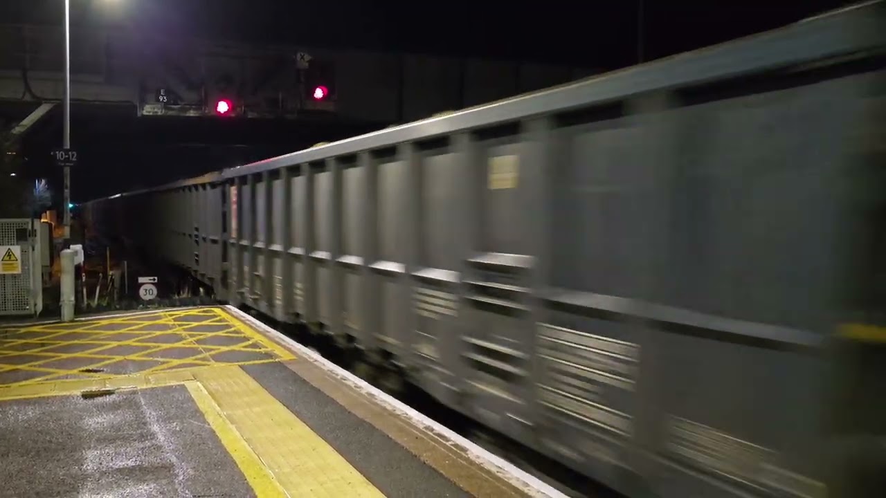 The freight comes out at night 🌙 