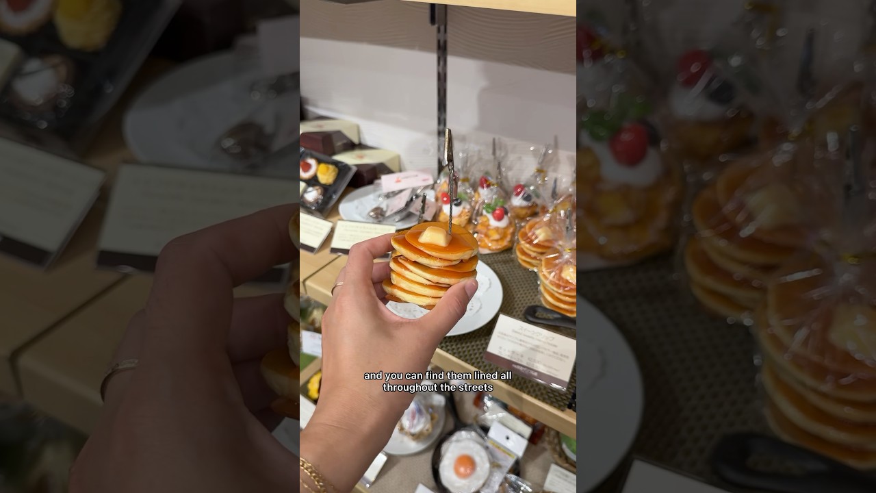 Fake Food Class in Tokyo