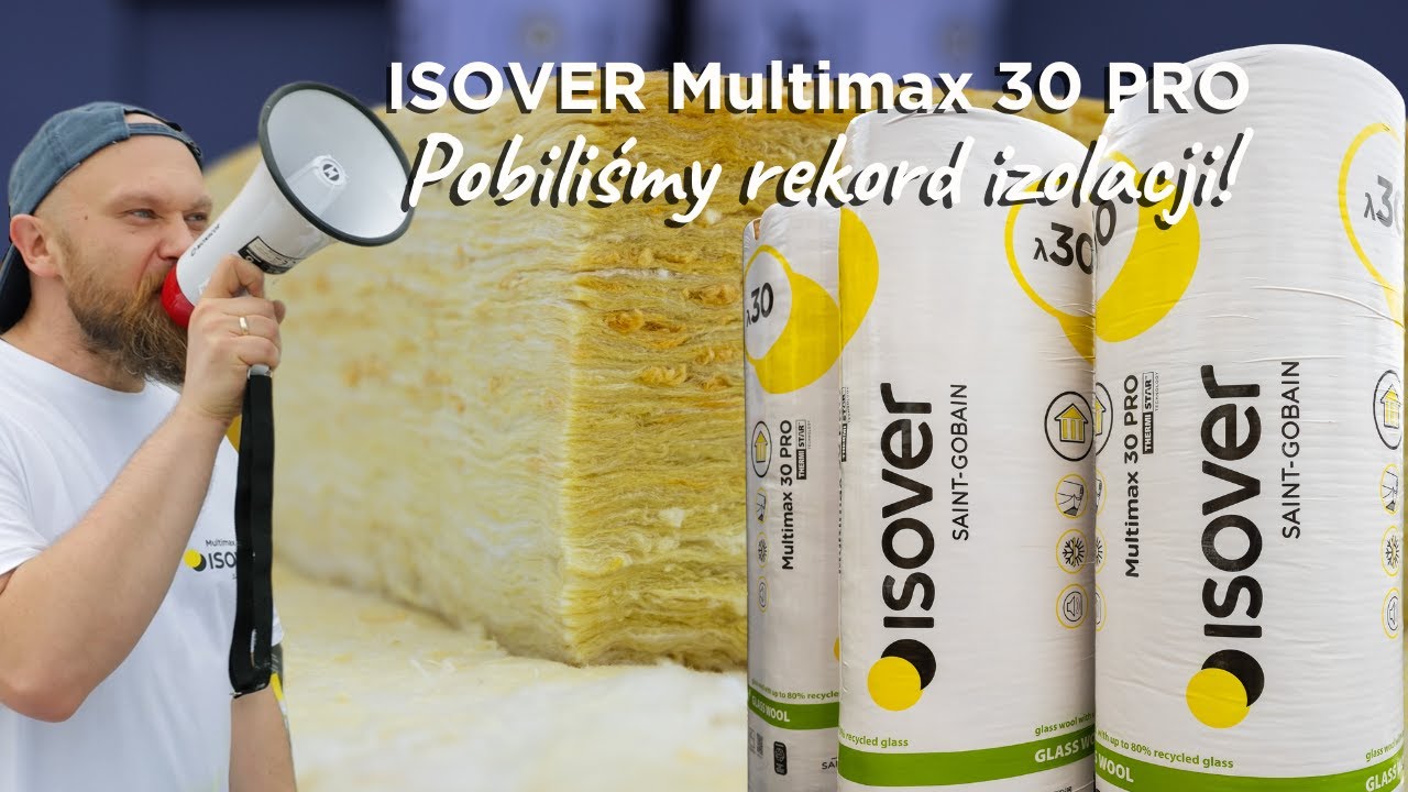 ISOVER Multimax 30 PRO! Pobiliśmy rekordy izolacji z wykonawcami!