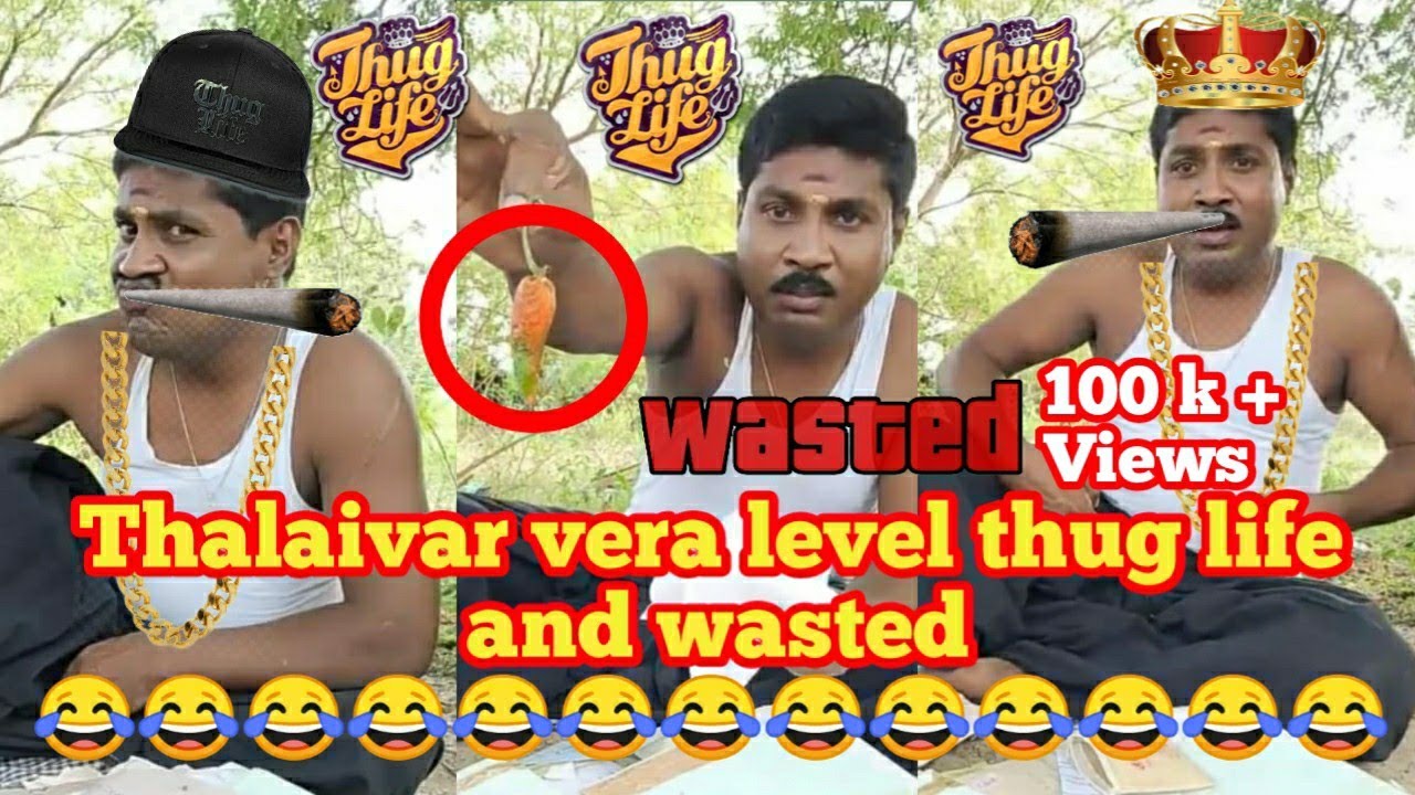 gp muthu thug life and wasted moments | thug life | wasted | gp muthu troll | gp letter