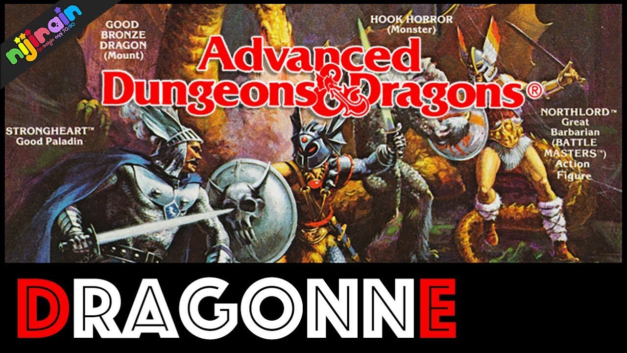 Advanced D&D: DRAGONNE - Nijirain Giocattoli anni 70/80/90