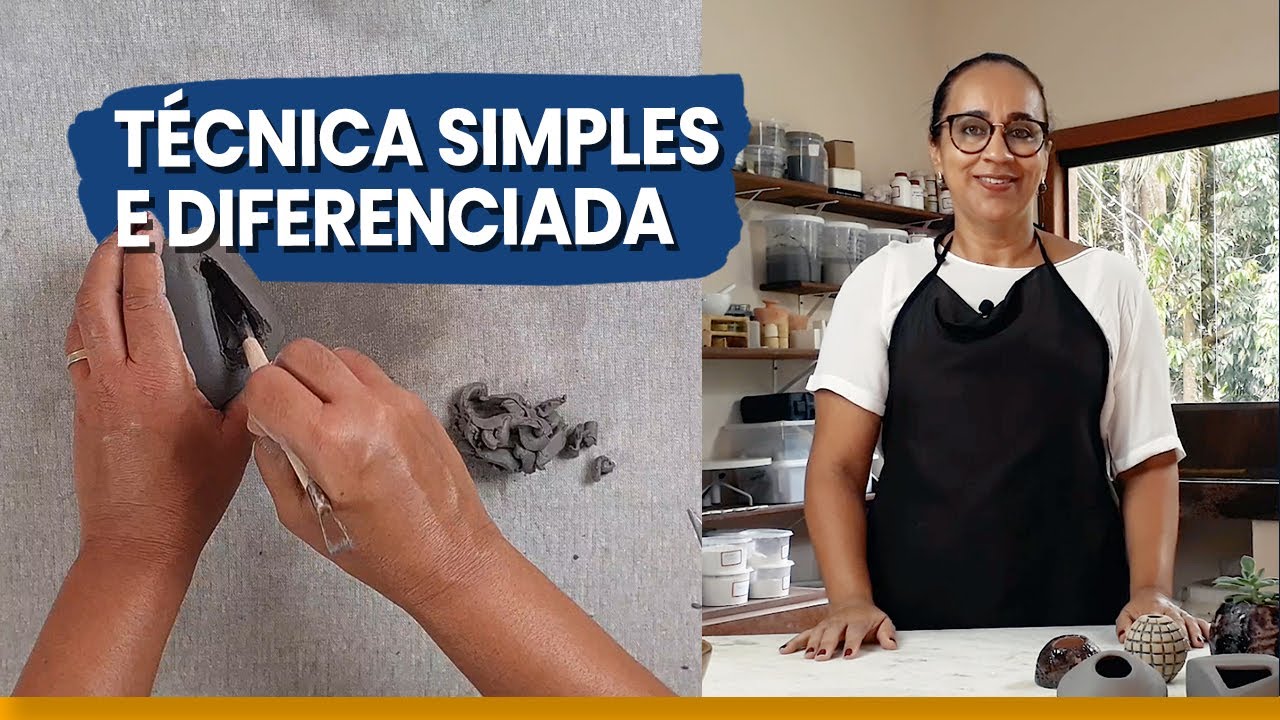 Como modelar e ocar argila | Aula de Cerâmica