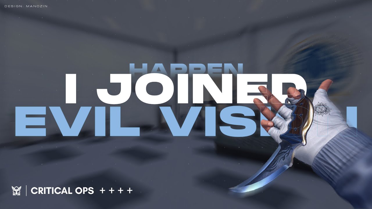 HappeN highlights | I joined Evil Vision 🔥| Critical Ops |