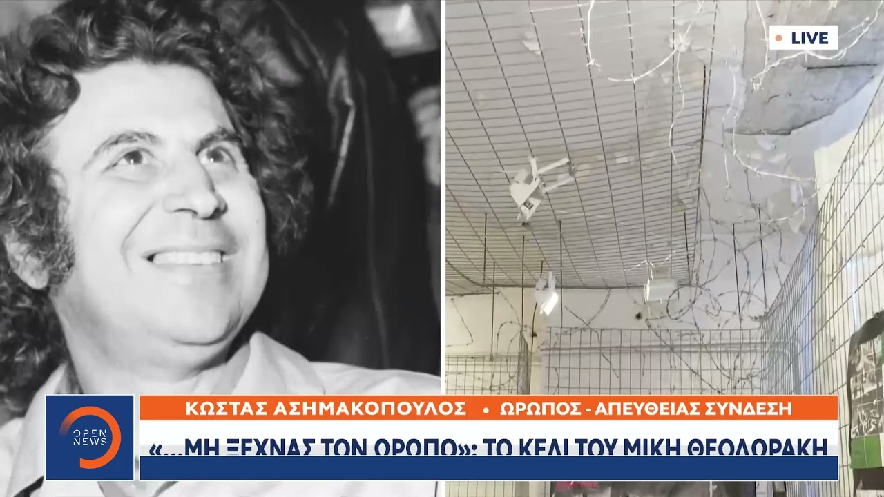 Μίκης Θεοδωράκης: Το κελί που η χούντα τον  φυλάκισε