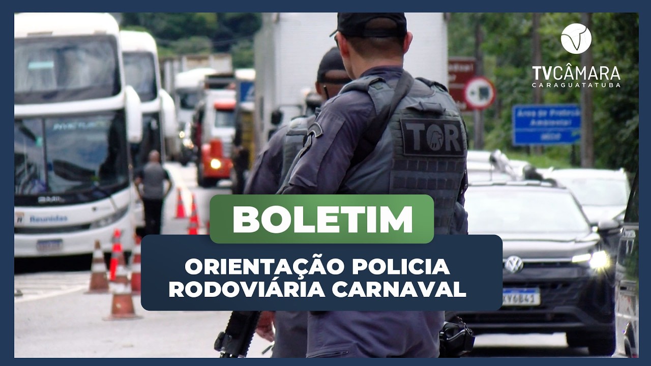 POLÍCIA RODOVIÁRIA INTENSIFICA OPERAÇÃO NAS ESTRADAS DURANTE O CARNAVAL