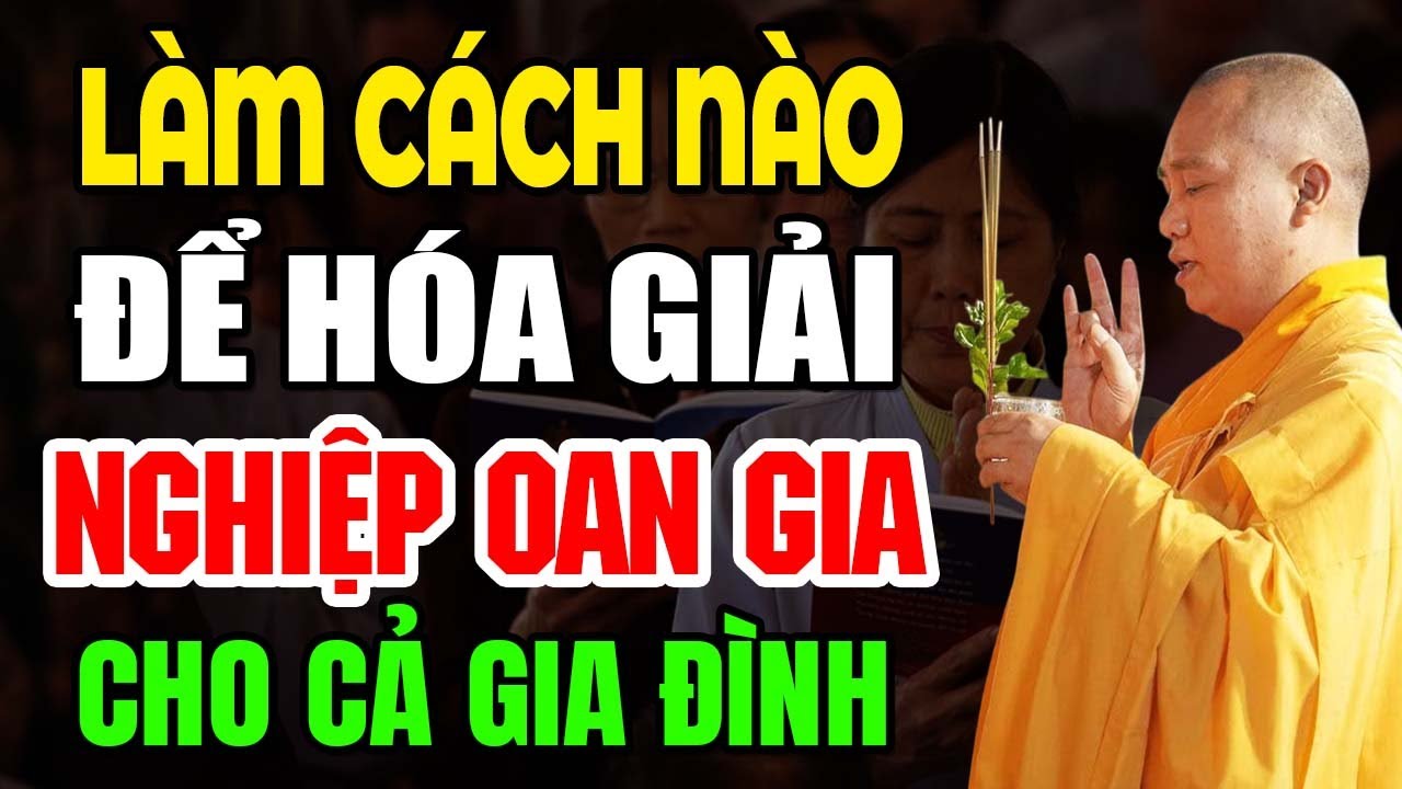 Làm Cách Nào Để Hóa Giải Nghiệp Oan Gia Cho Cả Gia Đình | Thầy Thích Đạo Thịnh