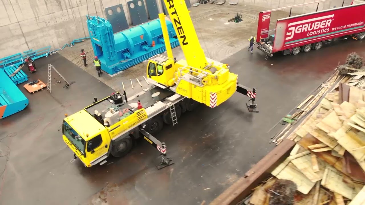 Aufbau der neue Schrottschere (157 t) | Emsschrott