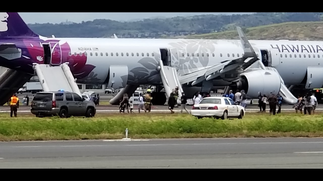 Smoke in cargo hold forces Hawaiian Airlines flight to make emergency landing at Honolulu airport