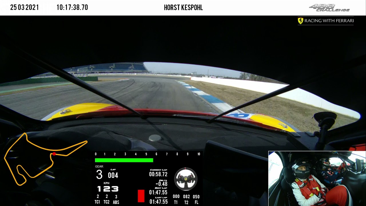 Ferrari 488 Challenge 1:45 Hockenheimring