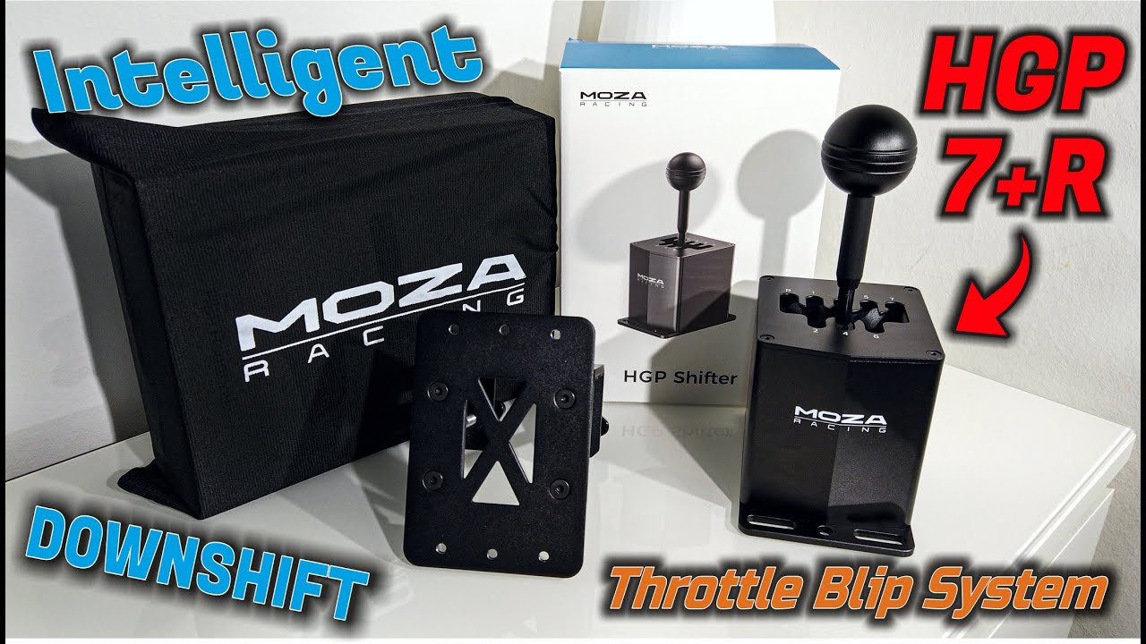 Moza Racing HGP Shifter: Full Metal Construction and Intelligent Downshift Throttle blip System