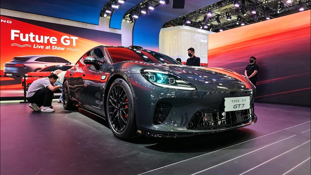 The New 2026 Huawei Aistaland GT7 EV Walkaround - Beijing Auto Show 2026 |4K