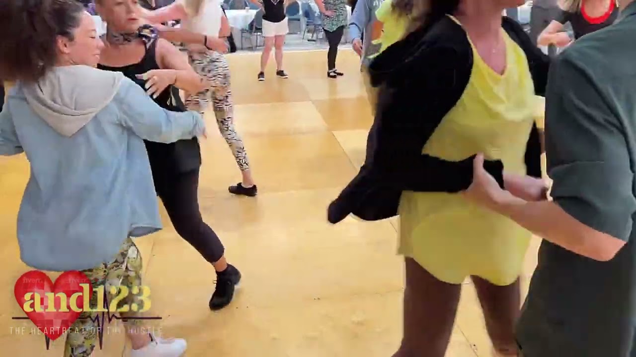 Veronica Castilla Latin Hustle Class Demo, ILHF, FL - September 3, 2023 #dance #hustledance