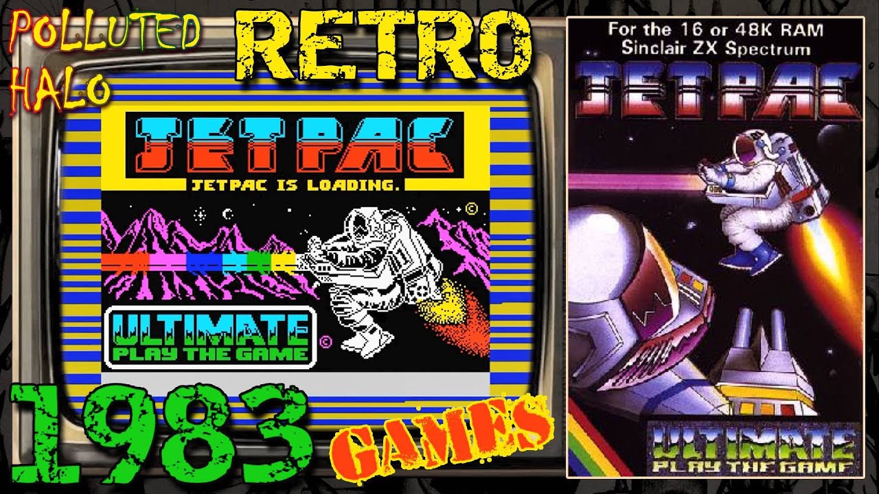 RETRO GAMES | JET PAC | ZX Spectrum | 1983