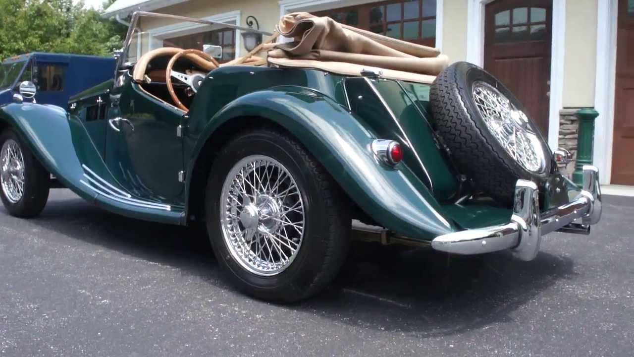 ~~SOLD~~1955 MG TF1500 For Sale~British Racing Green~Rotisserie Restoration~Rare Factory Wire Wheels