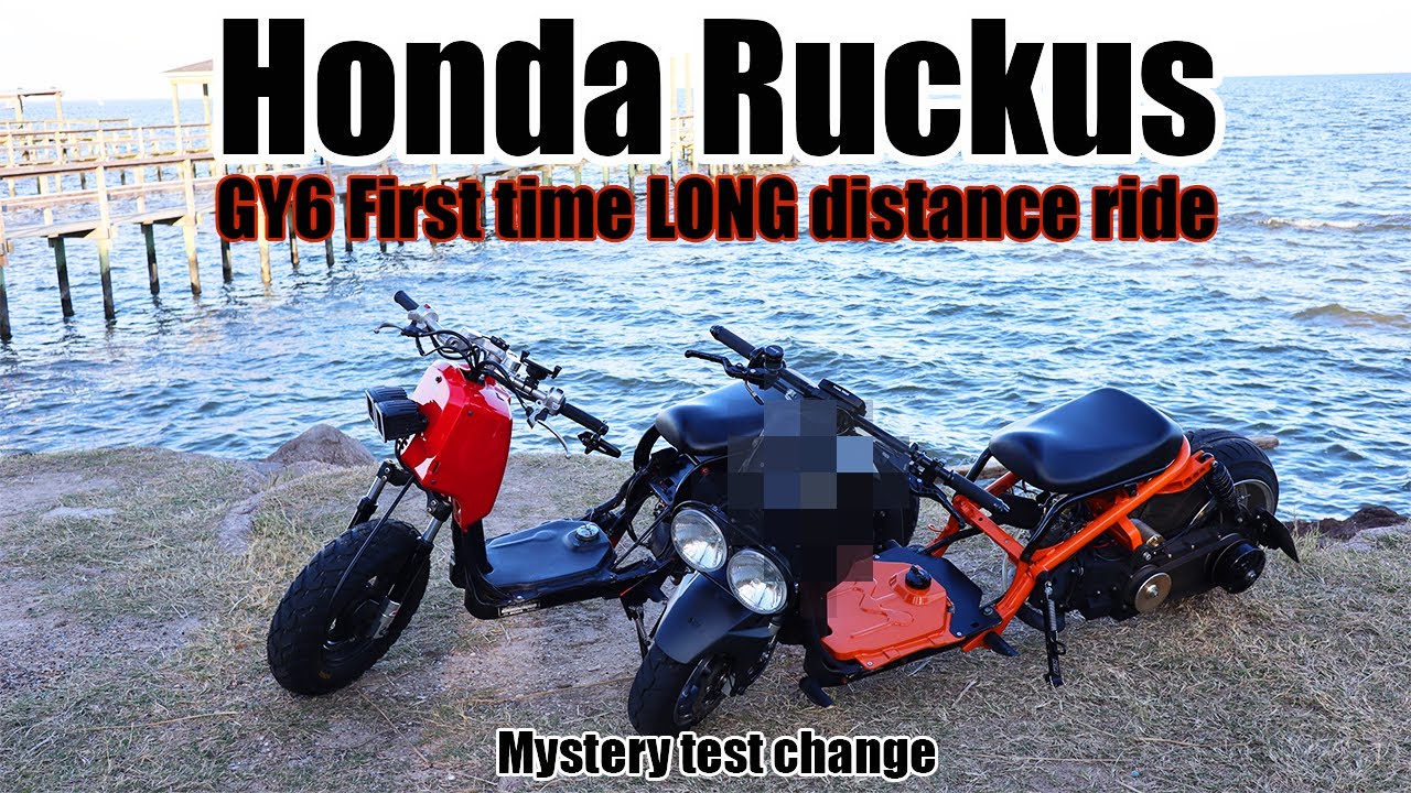 ДЛИТЕЛЬНОЕ путешествие Ruckus Road Trip, выдержит ли оно? Пробные изменения в Ruckus #GY6 #SmallE...