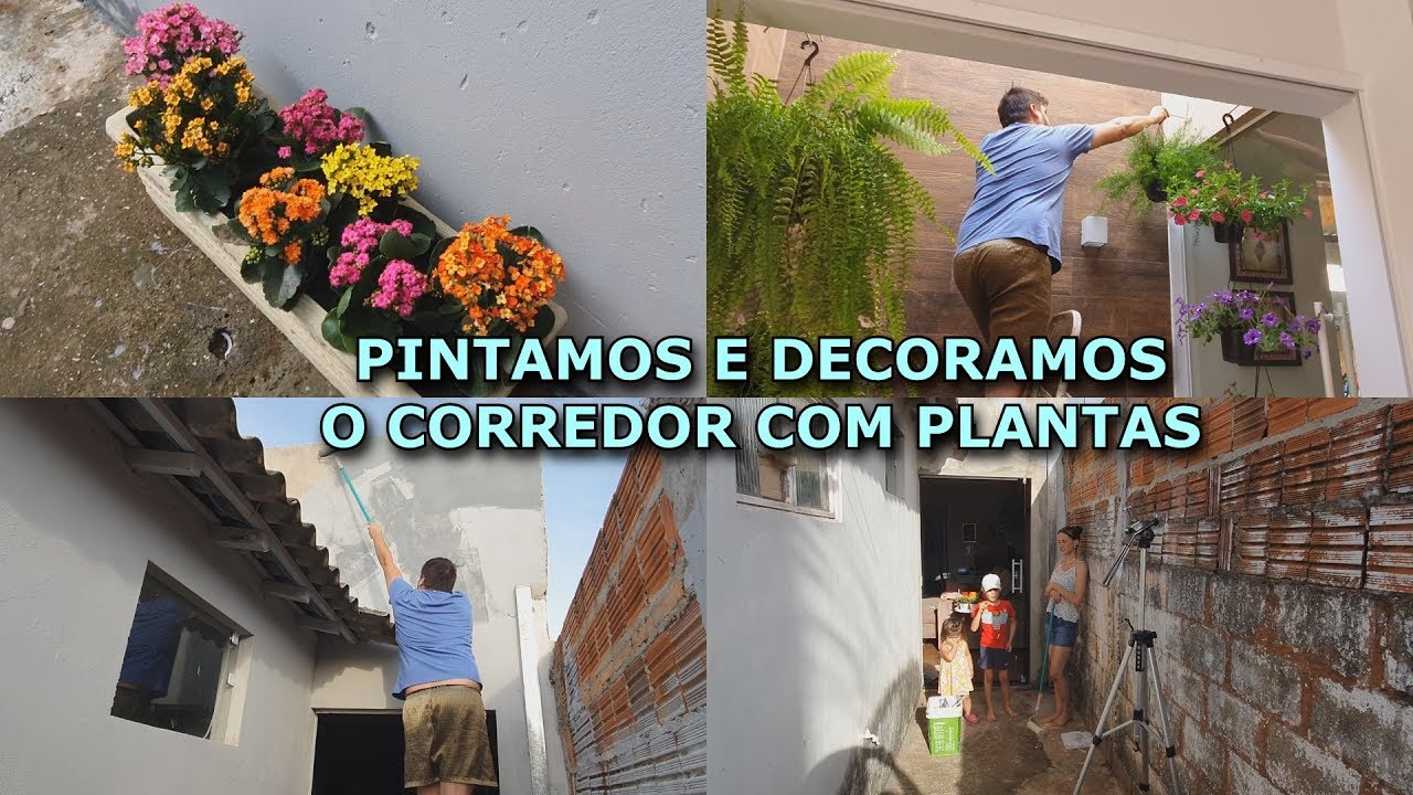DEMOS UM TRATO NO CORREDOR QUE ESTAVA HORRIVEL!!