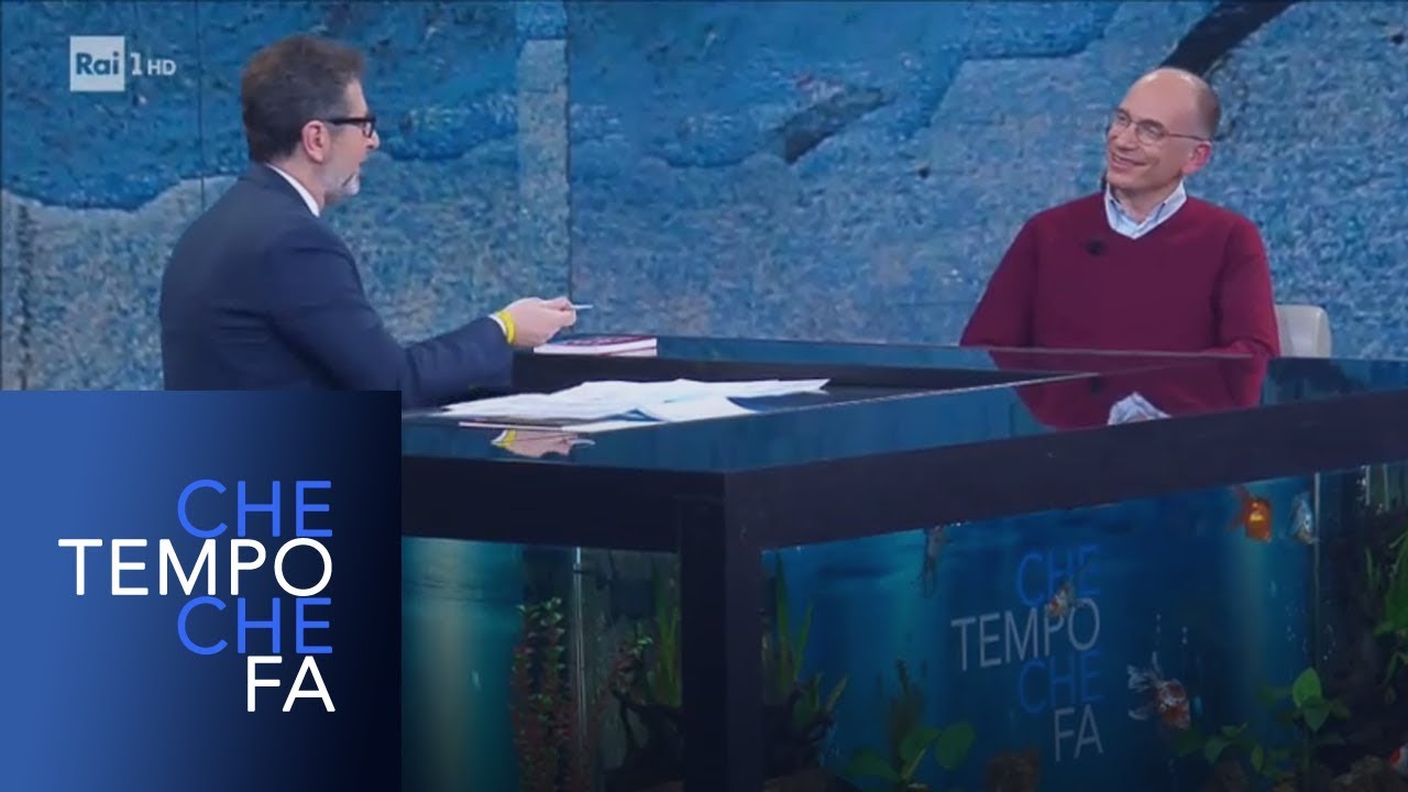 Enrico Letta su giovani, politica e Partito Democratico - Che tempo che fa 27/01/2019