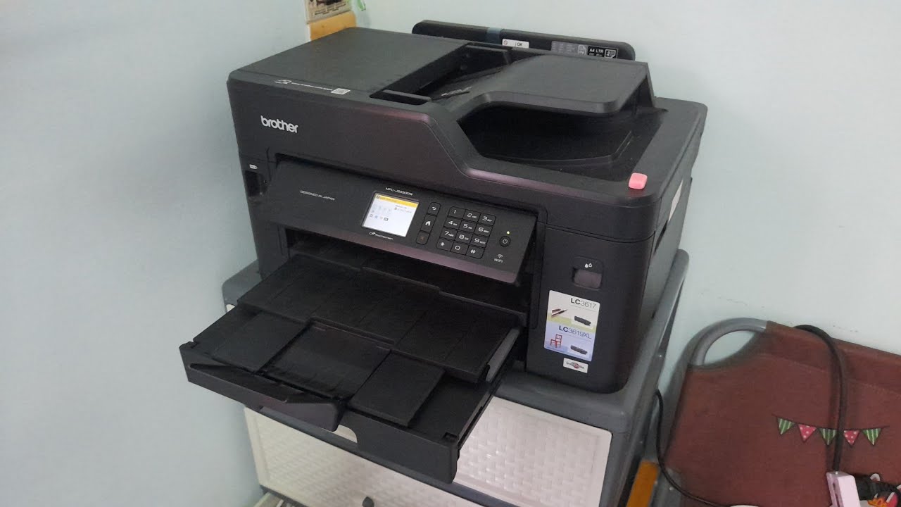 รีวิว brother mfc‐j2330dw การเติมหมึกเครื้องปริ้น แบบไม่ต่อแทงค์