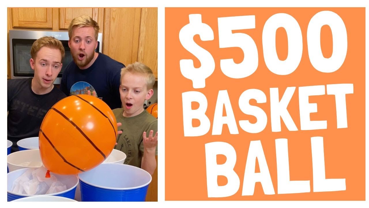 Family Basketball Balloon Challenge!