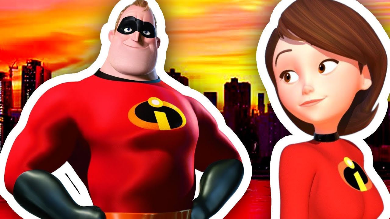 WHY THE INCREDIBLES DIED - Funny Disney Animation Roleplay Bloopers