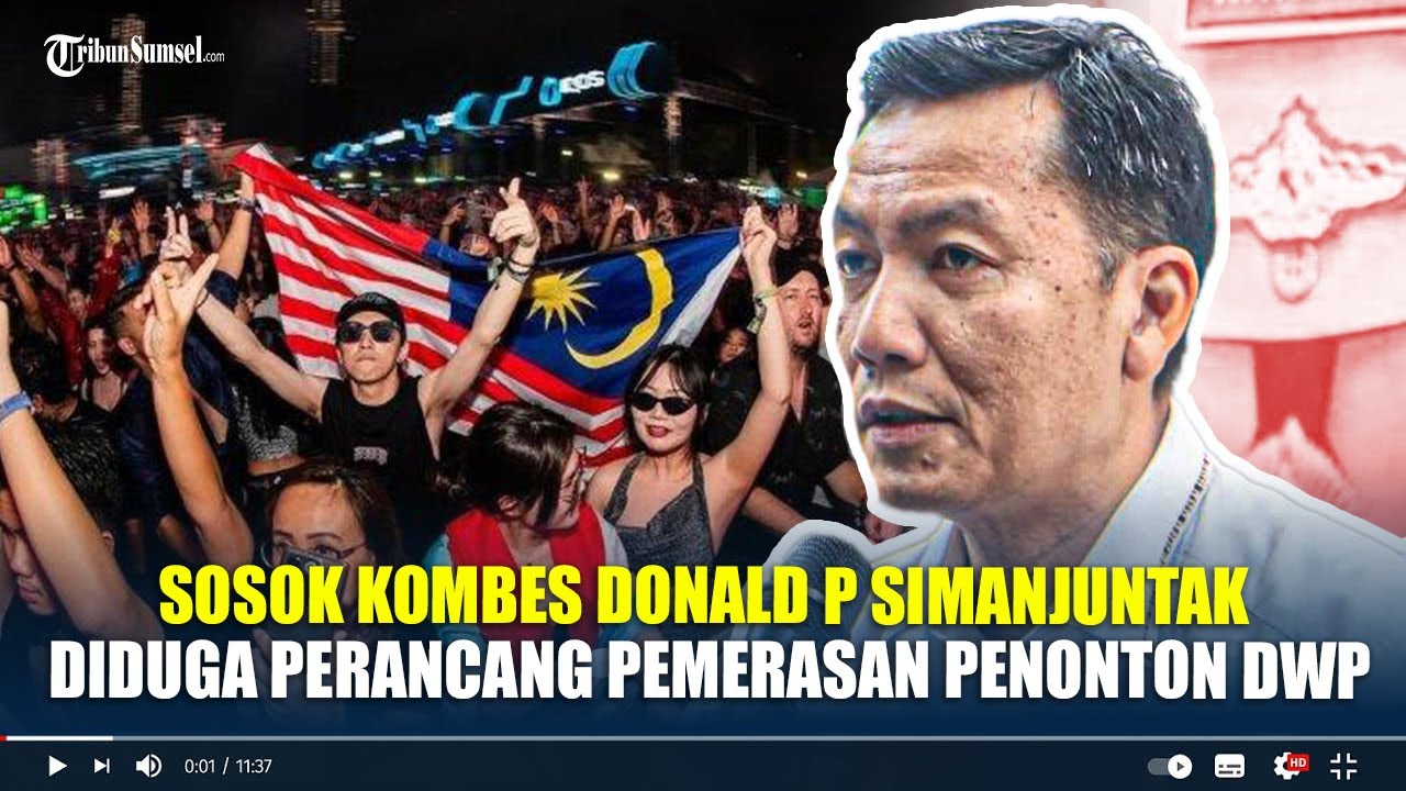 Sosok Kombes Donald P Simanjuntak, Diduga Perancang Pemerasan Penonton DWP