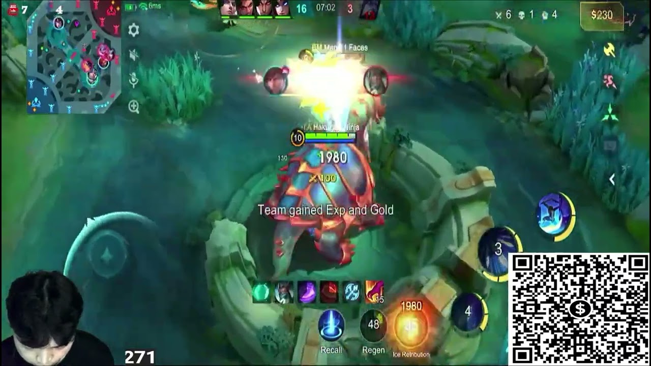 Gusion damage កប់