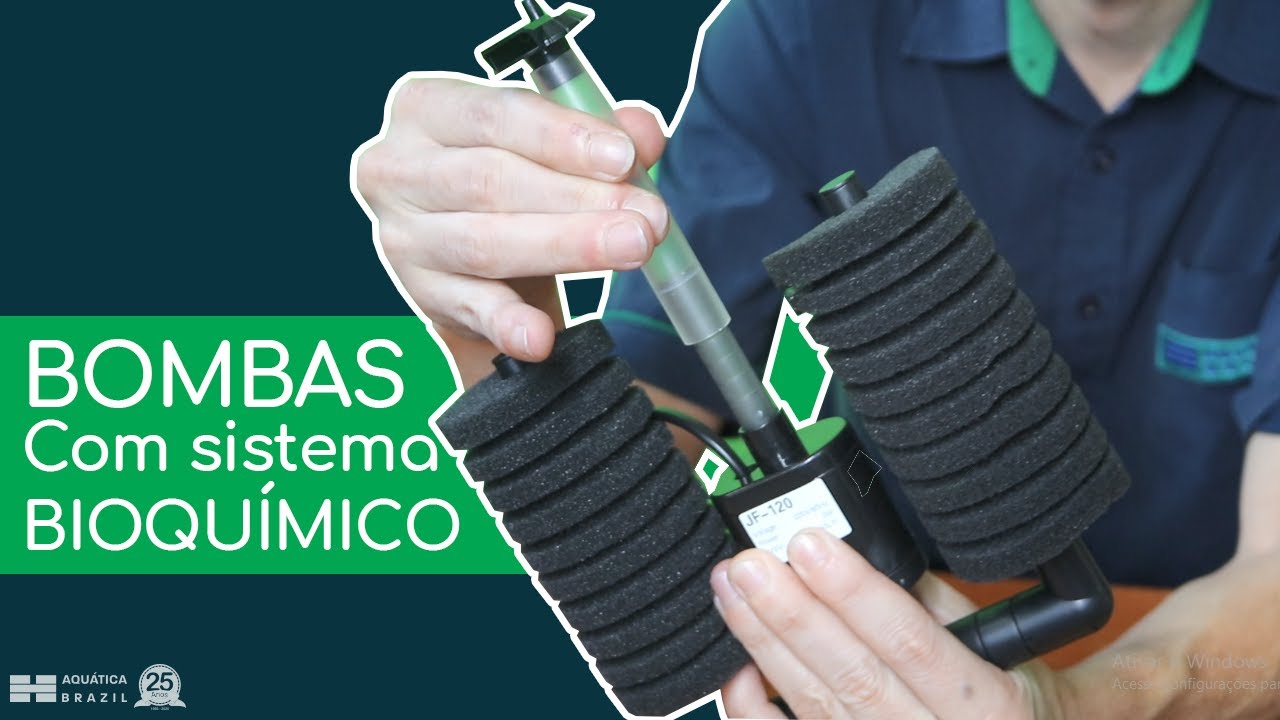 BOMBA PARA AQUÁRIO COM SISTEMA BIOQUÍMICO - [JF-80 | JF-120 | JF-160]
