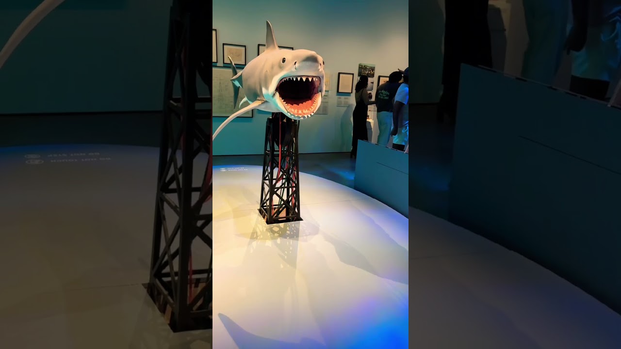 🦈Jaws Exhibit LA- Museum of Motion Pictures #academymuseum  #jaws