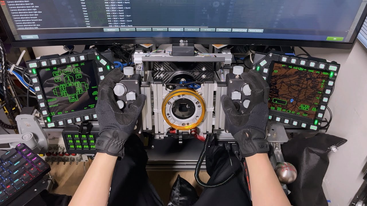 DIY Gunner Controller part 3 : DCS AH-64D Apache Key Bindings and Ground Vehicle Control
