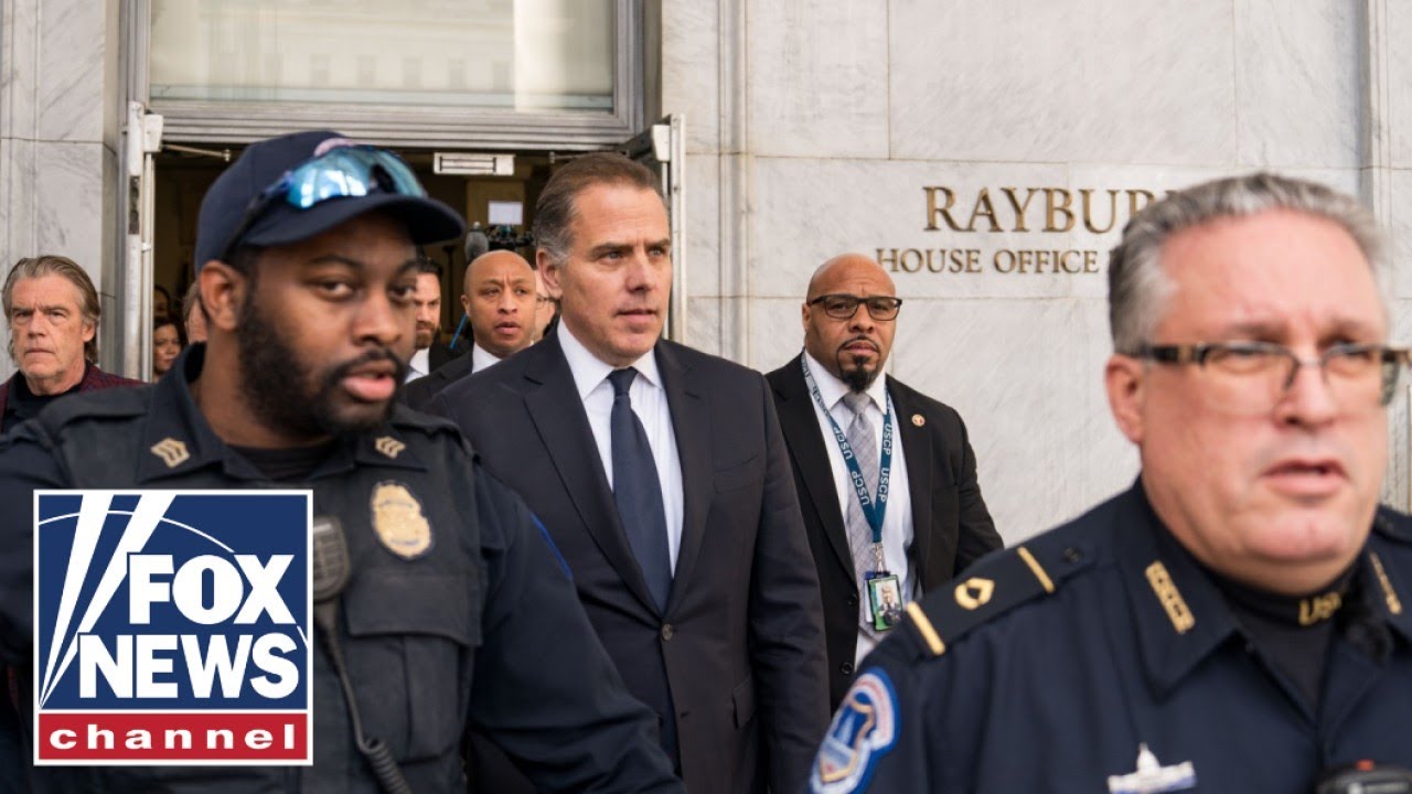 Hunter Biden flees hearing in face of GOP questions