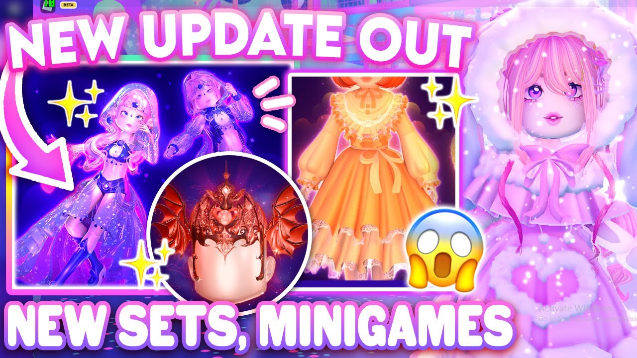 NEW UPDATE OUT! New SETS, ITEMS & NEW VALKYRIE + MINIGAMES & REWORKS ASTRO RENAISSANCE 🪐| Roblox