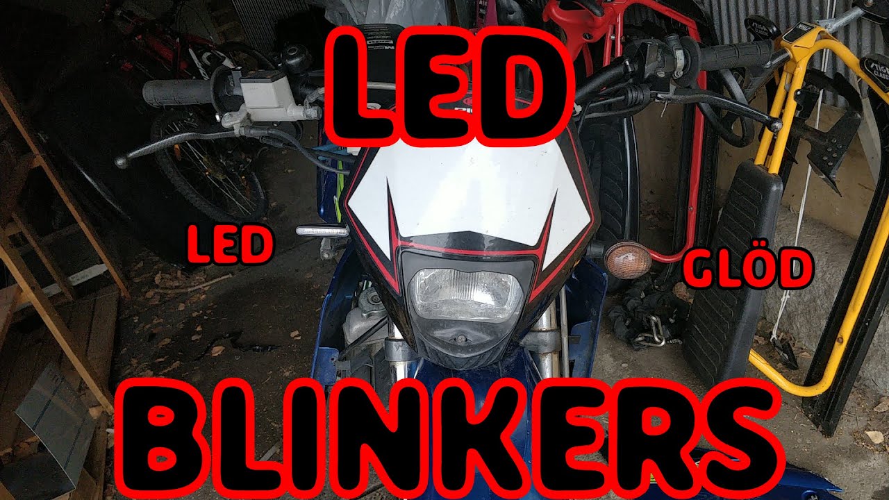 HUR MAN BYTER TILL LED-BLINKERS!!! (moped/MC)