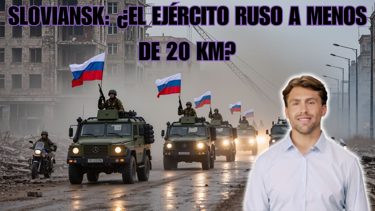 Sloviansk: ¿El ejército ruso a menos de 20 km de la ciudad?