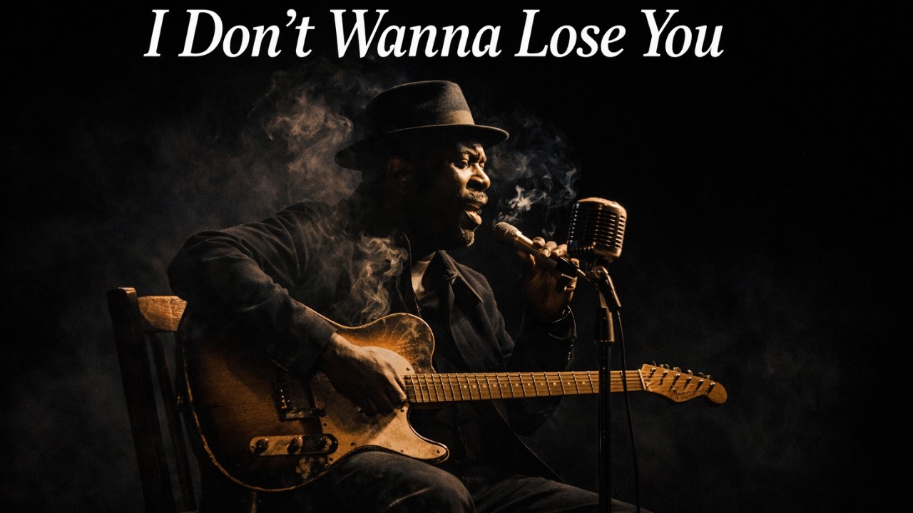 I Don’t Wanna Lose You – Emotional Chicago Blues Song |  Soulful Electric Guitar