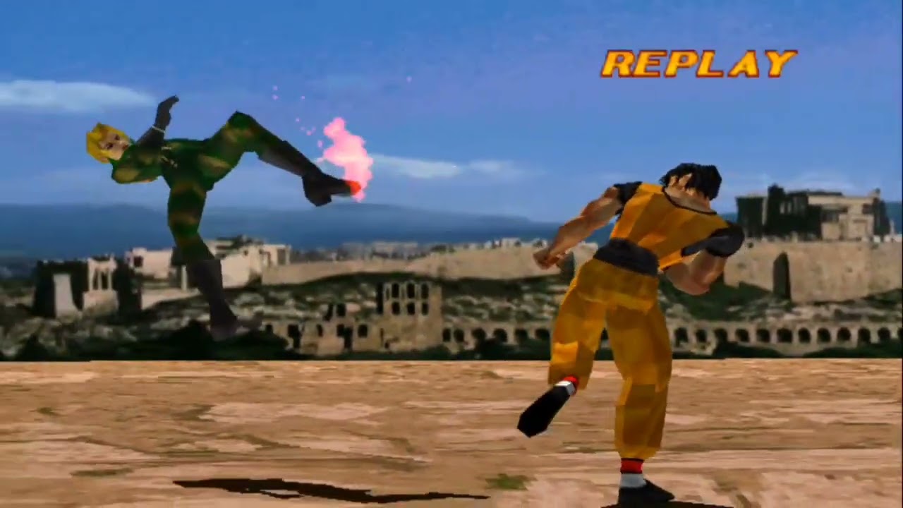 Tekken 2 - Forest Law - Arcade Mode