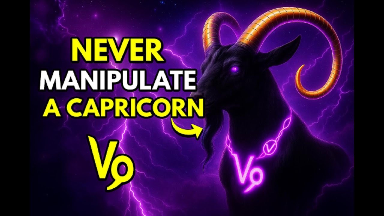 12 REASONS YOU SHOULD NEVER TRY TO MANIPULATE A CAPRICORN,🐐🔥 YOU WILL SUFFER THE CONSEQUENCES ♑🐐