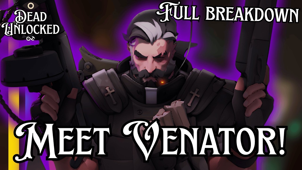 VENATOR IS BLESSED! Deadlock New Hero Ability Breakdown & Gameplay First Look