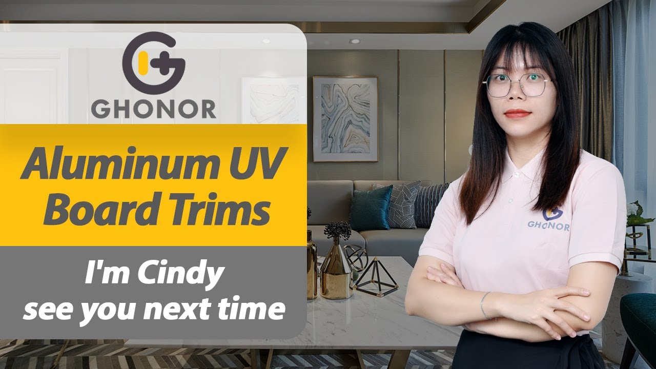 Best Choice Of Aluminum Trim For UV Board