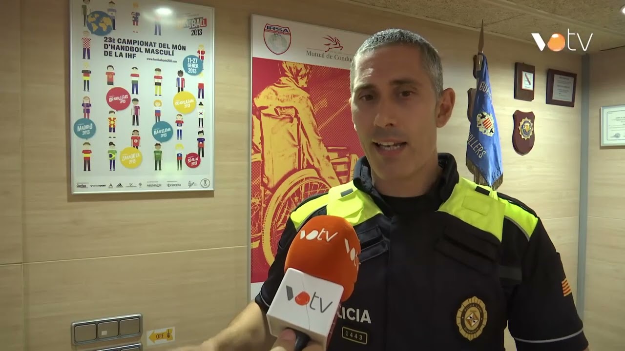 VOTV - La Policia Local, clau per rescatar quatre persones de l'incendi a Granollers