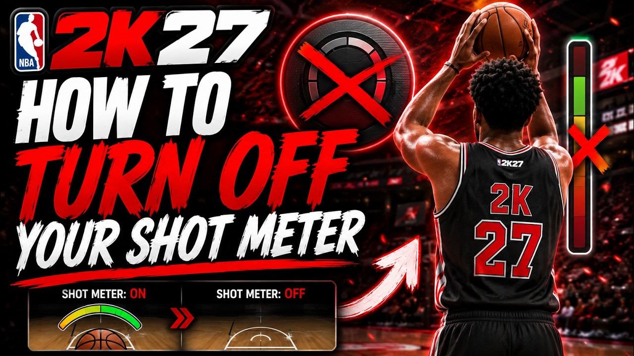 КАК ОТКЛЮЧИТЬ ШКАЛУ БРОСКА В NBA 2K27