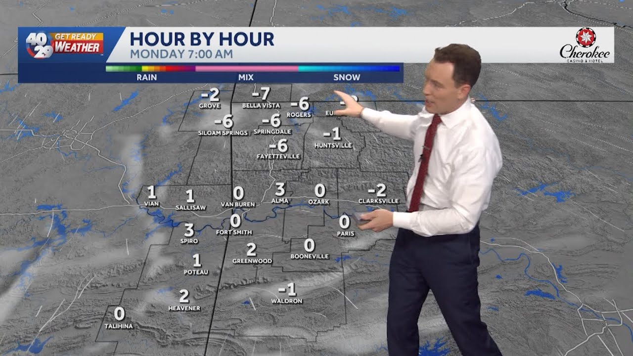 Arkansas: Brutally cold temps tonight, tomorrow