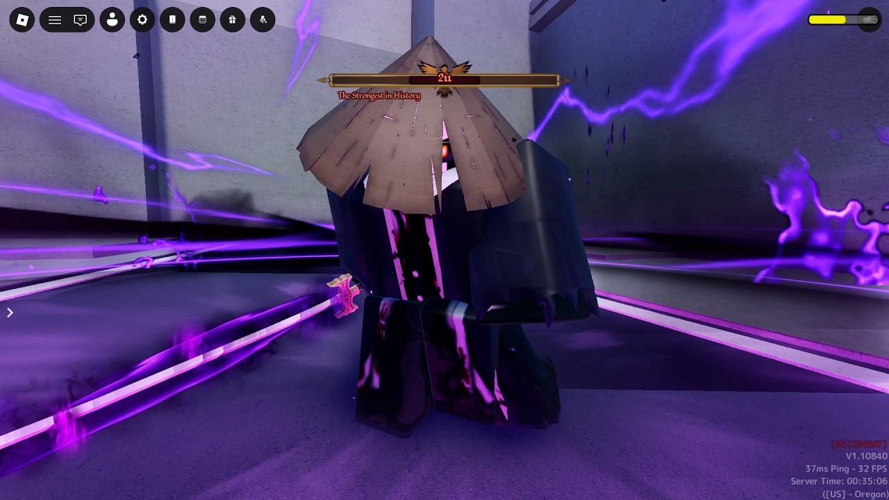 Jump Showdown Living Blade Vs The Strongest in History Boss
